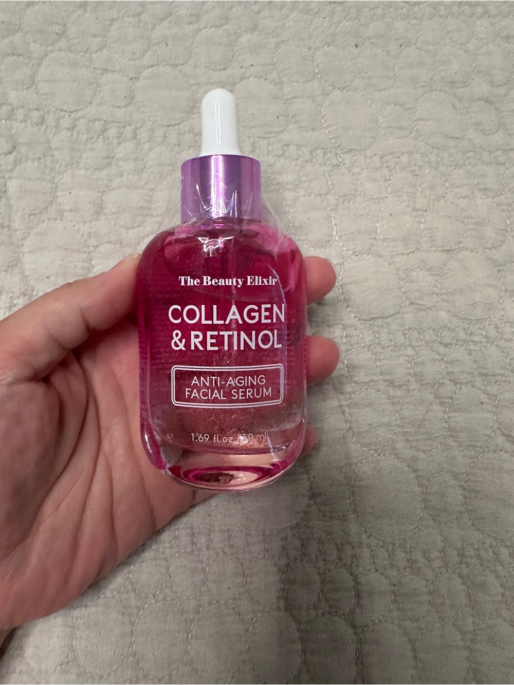 Collagen & Retinol Serum — Pink Anti-Aging Facial Serum